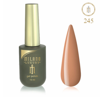 Гель лак MILANO LUXURY 10 мл № 245 (Маленький мандарин)