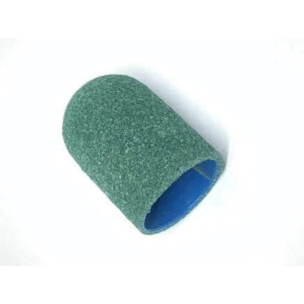 Ковпачки абразиву для педикюру, 16*25 мм, #120, green 1 шт.