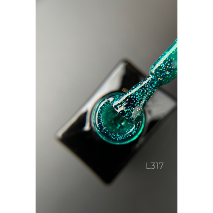 Гель-лак Designer Party Time - L317 'Блискучий ментоловий'