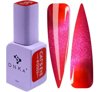 DNKa' Color Gel Polish Cat's Eye #0003 80's Hema/TPO free