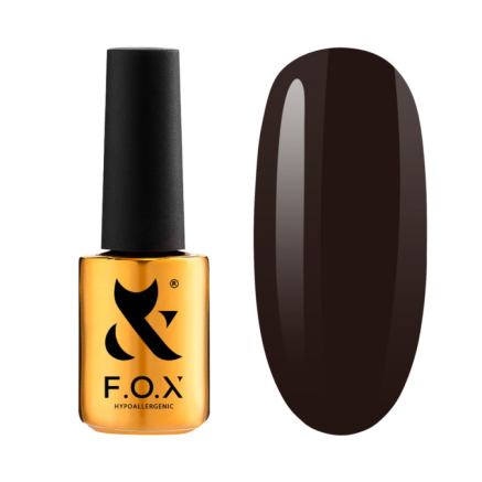 Гель-лак F.O.X Spectrum Gel Vinyl 123 Dark Sable слива в шоколаде. 7 мл (2100994287048)