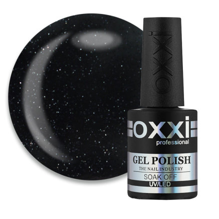 База камуфлирующая Oxxi Professional Lurex Base 003. черный. светоотражающая. 10 мл (2100994285266)