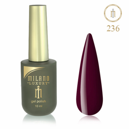 Гель лак MILANO LUXURY 10 мл №236 (Бістр)