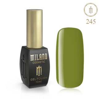 Гель лак MILANO 10ml № 245 (Оливковый венок)