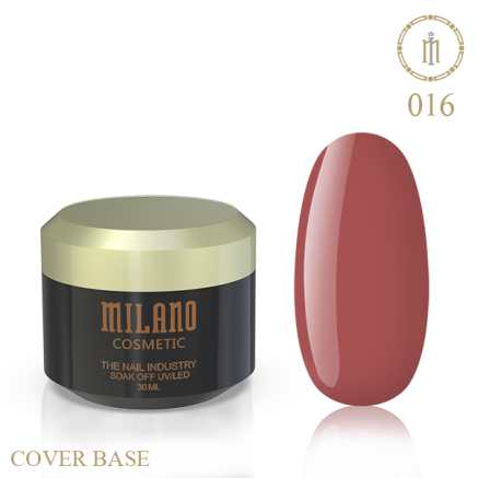 Cover Rubber Base Milano 30ml № 16