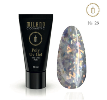 Акрил гель Milano Neon № N-28