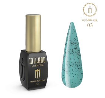 Quail Top Milano 10 мл Матовий № 03