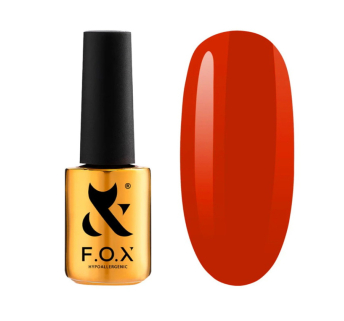 Гель-лак F.O.X Spectrum Gel Vinyl 072 Summit яркий оранжево-коралловый. 7 мл (2100994239306)