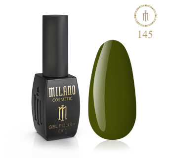 Гель лак MILANO 8 мл № 145 (Хаки)