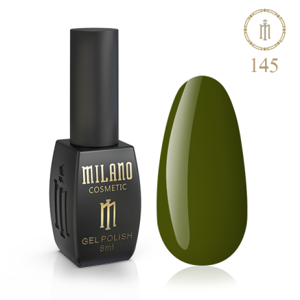 Гель лак MILANO 8 мл № 145 (Хаки)