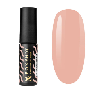 Гель-лак F.O.X Shot Spectrum Gel Vinyl 052 Friend бежево-персиковый. 5 мл (2100994249381)