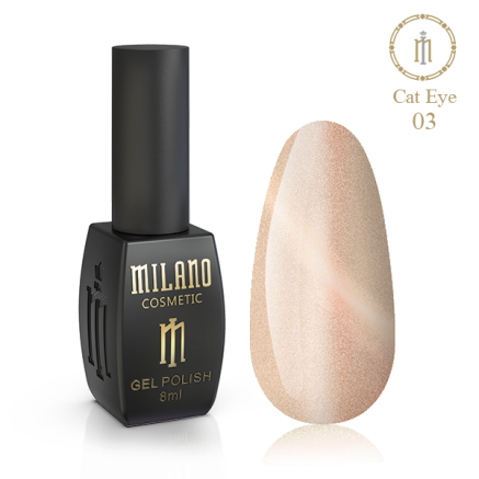 Гель лак Crystal Milano 8 мл № 03