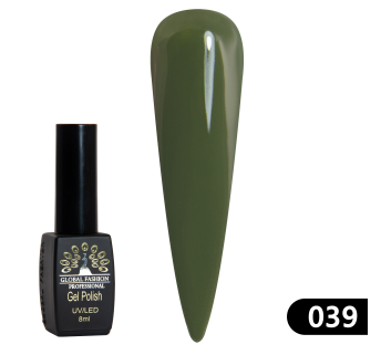 Гель лак BLACK ELITE 039, Global Fashion 8 мл