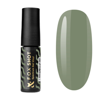 Гель-лак F.O.X Shot Spectrum Gel Vinyl 108 Eva сенный хаки. 5 мл (2100994262496)