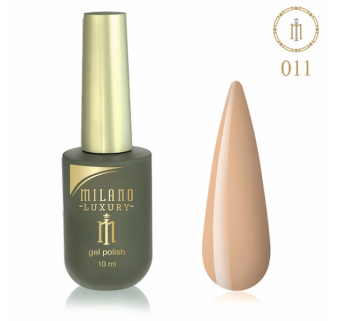 Гель лак MILANO LUXURY 10 мл № 011 (Смажений мигдаль)