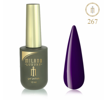 Гель лак MILANO LUXURY 10 мл № 267 (Чернослив)
