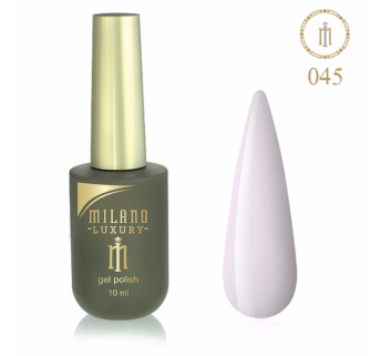 Гель лак MILANO LUXURY 10 мл № 045 (Очень бледный пурпурный)