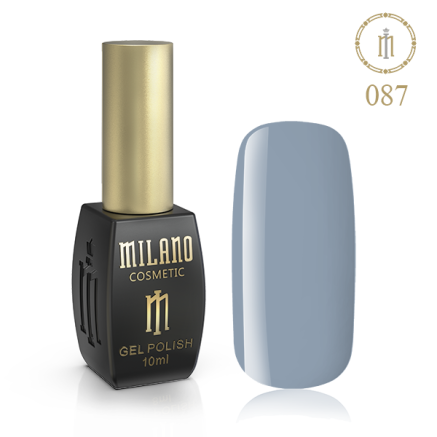 Гель лак MILANO 10ml № 087 (Колір переляканої миші)