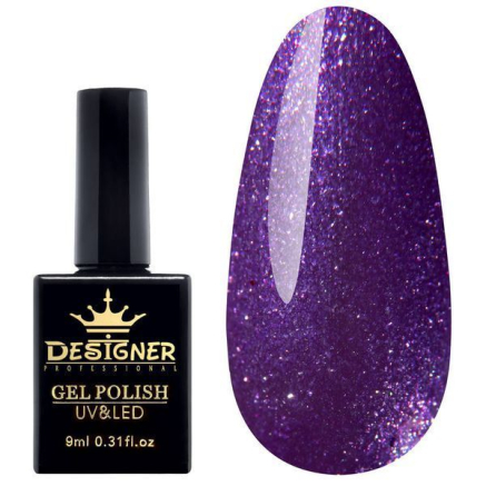 Гель-лак Diamond Kingdom - Designer M343 'Черничні поля вночі'