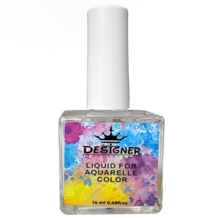 Liquid for aquarelle color - 14 мл., Designer (Рідина для акварельних крапель)
