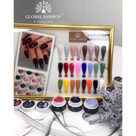 Гель-фарба підвищеної густини, Solid color gel 5 гр, 17