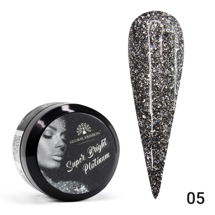 Гель краска Super Bright platinum, 5 гр 05