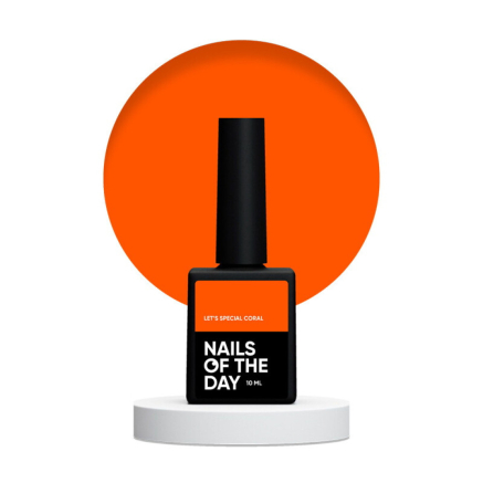 Гель-лак Nails Of The Day Lets Special Coral особливий кораловий. 10 мл (4820414388602)