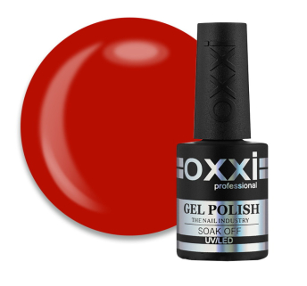 Гель-лак Oxxi Professional 002 красный. 10 мл (2000006197788)