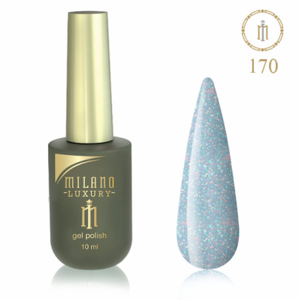 Гель лак MILANO LUXURY 10 мл №170 (Смальтовий)