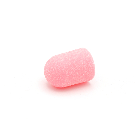 Ковпачки абразиву для педикюру (у пакеті), 10*15 мм, #100, pink 100 шт