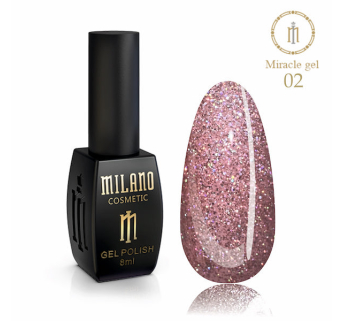 Гель лак Glame Miracle 8 мл № 02