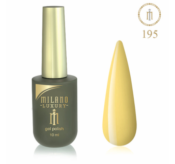 Гель лак MILANO LUXURY 10 мл № 195 (Золотарник Крайола)