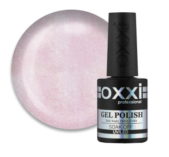 Гель-лак Oxxi Professional 032 нежный розовый с микроблеском. 10 мл (2000006198310)