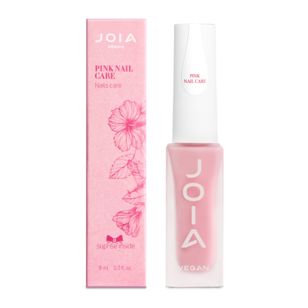 Зміцнююче базове покриття для нігтів Pink Nail Care JOIA vegan, 8 мл