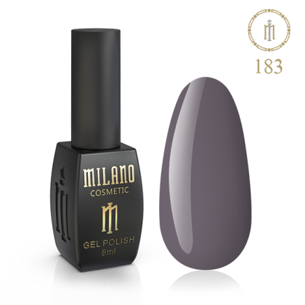 Гель лак MILANO 8 мл № 183 (Попіл троянди)