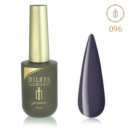 Гель лак MILANO LUXURY 10 мл №096 (Голубине крило)
