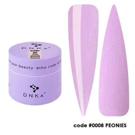 DNKa' Builder Gel #0008 Peonies