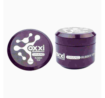 Топ каучуковый для гель-лака Oxxi Professional Grand Rubber Top Coat в баночке. 30 мл (2100994205394)