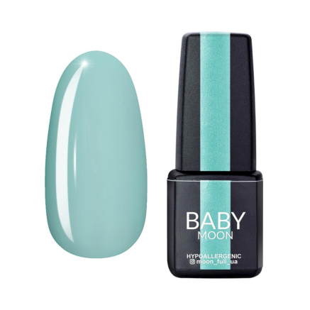 Гель-лак Baby Moon Green Sea 001 біло-зелений світлий. 6 мл (5908254000768)