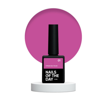 Гель-лак Nails Of The Day Kupidon Vitrage 01 розовый 10 мл (4820031478007)