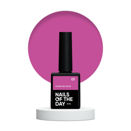 Гель-лак Nails Of The Day Kupidon Vitrage 01 рожевий 10 мл (4820031478007)