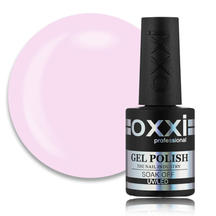 База камуфлююча для гель-лаку Oxxi Professional Cover Base Coat 016 біло-рожевий. 10 мл (2100994257454)