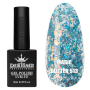 Гель лак Magic glitter 513 Designer (9мл.) - з пластівцями різних розмірів та блискітками хамелеон