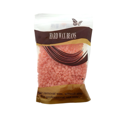 Гарячий віск у гранулах Hard Wax Beans, рожевий, 300 г
