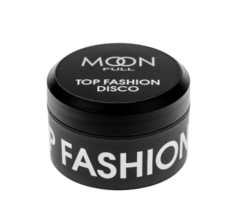 Топ для гель-лака без липкого слоя Moon Full Top Fashion Disco в баночке. 15 мл (5905123017131)