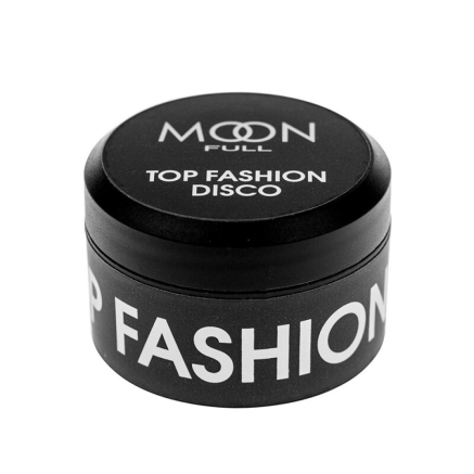 Топ для гель-лака без липкого слоя Moon Full Top Fashion Disco в баночке. 15 мл (5905123017131)