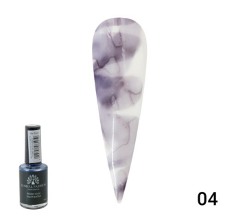 Акварельные капли Water color от Global Fashion 10 мл gray