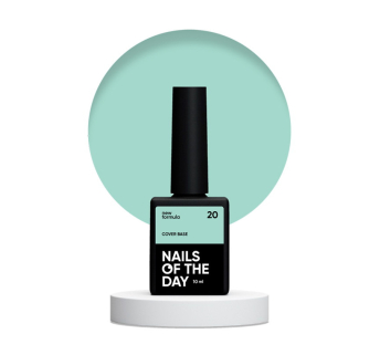 База камуфлирующая Nails Of The Day Cover Base New Formula 20 мятный 10 мл (4822821010008)