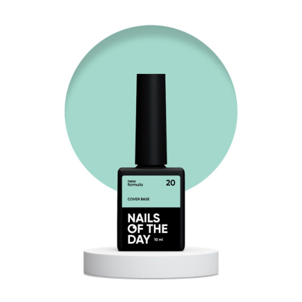 База камуфлирующая Nails Of The Day Cover Base New Formula 20 мятный 10 мл (4822821010008)