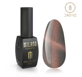 Гель лак 24D Milano 8 мл № 02
